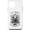 Grandio Design Halloween Horror Custodia per iPhone 12 mini Istruttore di volo divertente Halloween strega pilota gotico Pop Art