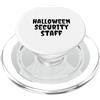 Funny Halloween Security Staff Shopp Toppa a forma di zucca, per Halloween, sicurezza, uomo, donna PopSockets PopGrip per MagSafe