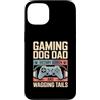 Dog Father Gamer Pup Lover Custodia per iPhone 13 Gioco Cane Papà Vittoria Schermo E Scodinzolante Code