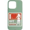 Modernes Damen t-shirt Herren Geburtstag Custodia per iPhone 15 Pro Max I Love Hot Moms Boho T-Shirt Uomo Donna Frase Divertente