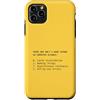 Software Engineer Tech Nerd Geek Studio Custodia per iPhone 11 Pro Max 2 Cose difficili Informatica Programmatore Divertente Meme di codifica