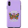 Acceptance Awareness Club Custodia per iPhone XS Max Accettazione della consapevolezza dell'autismo Diverso è OK Butterfly
