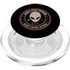 Secret Space Program / Alien Liaison Off Programma spaziale segreto/Ufficiale di collegamento con gli alieni Insignia PopSockets PopGrip per MagSafe