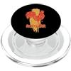 Rooster earth branch zodiac animal China Gallo, elemento, animale, segno, mento, oroscopo PopSockets PopGrip per MagSafe