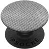 Grid Art Graphic Grafica astratta a griglia ad incastro grigia minimalista PopSockets PopGrip Adesivo