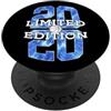 COOL BASKETBALL DESIGNS AND OUTFITS 6 ANNI EDIZIONE LIMITATA 2020 BASKET 6° COMPLEANNO PopSockets PopGrip Adesivo