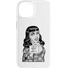 Grandio Design Funny Pop Art Gifts Custodia per iPhone 14 I May Be Wrong But I Doubt It Sarcastico Vintage Pop Art Girl