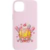 Softball Girls Outfits with Drip Style Custodia per iPhone 14 Plus Softball Kawaii Gelato Pastello Carino Ciliegia Dolce