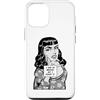 Grandio Design Funny Pop Art Gifts Custodia per iPhone 12/12 Pro I May Be Wrong But I Doubt It Sarcastico Vintage Pop Art Girl