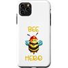DJFoerster Design Custodia per iPhone 11 Pro Max apicoltore laborioso,ape, miele, vigili del fuoco, Bee Hero