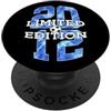 COOL SOCCER DESIGNS AND OUTFITS Pallone da calcio 14 anni in edizione limitata 2012 per il 14° compleanno PopSockets PopGrip Adesivo