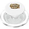 Pane Bakehouse Commerciante di pasta mad First I Drink The Coffee Then I Bake Sourdough Bread Baking PopSockets PopGrip per MagSafe