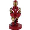 Cableguys - Marvel Infinity Saga Iron Man Gaming Accessories Holder & Phone Holder for Most Controller (Xbox, Play Station, Nintendo Switch) & Phone