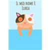 Majosta Il mio nome è Ilaria: Il tuo libro da colorare personale, in modo che tutti conoscano il tuo nome - Quaderno - Libro per ragazzi - Blocco da colorare ... Grande libro di memoria nel design del gatto
