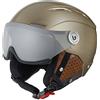 Bollé Backline - Casco da sci con visiera, unisex, 56-58 cm, colore: oro