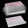 MZMing 120 A4 A5 Sacchetto Trasparente in Cellophane in Plastica | Sacchetti Autoadesivi con Fori di Ventilazione per Matrimoni Caramelle Panini Decorazione 60 Ciascuno 15,5x23cm e 21,5x32cm