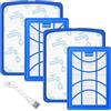 Caehomly 2 filtri di ricambio per aspirapolvere Philips PowerPro Expert FC9729/09, FC9741/09, FC9742/09, FC9743/09, FC9744/09, FC9745/09, FC9746/09, 2 filtri HEPA + 2 filtri in spugna per Philips serie 70000