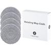 roborock Mop Originale per QV 35A/Qrevo S Pro/QV 35S/QR 598/798, 4-Pack