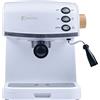 BERGNER Naturalmente - Malaker di caffè elettrico di 850 W - pressione di 15 bar | -funzione o vapore - con schiuma di latte - vassoio rimovibile - facile da pulire