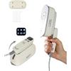EFFEKTIV Ferro da Stiro da Viaggio 1030X - Stiratore Verticale a Vapore Portatile Pieghevole 3-in-1 - 1600W - 6 Modalità Vapore - Riscaldamento Rapido 20s - Serbatoio 180ml - Piastra in Titanio