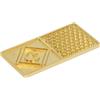 Pwshymi Timbro del di Ghiaccio, Ice Cube Cube per Cocktail Whisky, Cubi di Ghiaccio Trasparente Accessori per Baristi, 100x50x5mm 3.9x2.0x0.2in