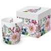 PPD Trend Mug Floriculture in confezione regalo tazza di tè tazza di caffè 350 ml