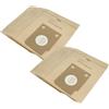 vhbw 20x sacchetto compatibile con Hoover SC 55 Compact, SC 55 Audio, SC 54 Sensotronic aspirapolvere - 28cm x 25cm color sabbia