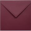 Netuno 25 buste lettere colorate quadrate bordeaux 17 x 17 cm 120g Malmero Palissandre buste compleanno matrimonio comunione buste per inviti partecipazioni biglietti auguri busta lettera natalizia