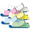 GUTE LINES Blocchetti Numerati, 100 Pagine, Formato 6 x 13 cm, per Sagre, Eventi, Lotterie, ecc. (Multicolore, 10 PCS NUMERI 1-100)