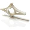Duesse Fermapagine con Anello Rotante, Supporto per Tenere Aperte le Pagine del Libro, Gadget da Lettura, Colore Bianco