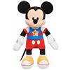 Giochi Preziosi - Micky Morbido Peluche Musicale, Basta Premere la Manina per Attivare la Musica, con Funzione Sonora e Luminosa, 28 cm, Giocattolo per Bambini dai 12 Mesi, MCC13000