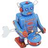 Tixiyu Robot Giocattolo per Batteria con Meccanismo a Orologeria Vintage, Simpatico Batterista Fatto a Mano, Robot a Carica per la Collezione di Decorazioni per la Casa, 3,46 Once