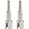 Oeudire Set di pezzi di ricambio for albero anteriore LG-WJ03 25-WJ03 920-WJ03 for camion in scala 1:10 9125 S920 S921 RC Car(Lg-wj04/25-wj04)