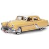Oxford Diecast 87PC54002 Pontiac Chieftain 4 Door 1954 Winter White/Maize Yellow