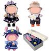 nplaseta 3PCS Vestiti per bamboles di Peluche 17cm, Set di vestiti di Peluche, Vestiti per Bambola,Vestito Accessori per Peluche Giocattolo (senza bambola)