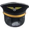 Generic Cappello da pilota - Cappello da costume di Halloween aereo, cappello per feste aeree, cappello da volo per cosplay | Accessorio per cosplay, eventi a tema da viaggio, feste di Halloween e Rollensp