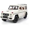MODVKVK G63 AGM 1:32 Modellino Macchinina con Luce e Musica, Funzione Pull-Back, Pressofuso in Lega, Ideale per Bambini dai 3 anni e Collezionisti (Bianco)