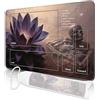 Nkddert MTG - Tappetino da gioco, 24 x 14, MTG TCG, con bordi cuciti, stampa HD, tappetino da gioco per giochi di carte, antiscivolo, con custodia, albero da combattimento (Style 3)