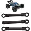 HERCHR Tirante dello Sterzo RC, Gruppo Sterzo in Alluminio Ad Alta Resistenza Set Sterzo di Ricambio Leggero Per Auto RC Redcat Racing Shredder 1/6