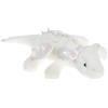STOAT Peluche Drago Disteso 60cm, Drago Agnello Ultra Morbido, Cuscino Bambini Forma Drago Rosa&Verde, Giocattolo Peluche Ragazzi Ragazze (Bianco)