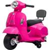 Mazzeo Giocattoli Moto cavalcabile elettrica Mini Vespa Colore Fucsia