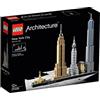 LEGO 21028 Architettura New York City, Flatiron Building, Chrysler Building uvm.