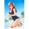 Banpresto Il Quintessential Quintuplets Il Film Celestial Vivi Miku Nakano Scuola Uniforme Figura 12 Cm Blu Blu Taglia Unica