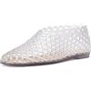 Steve Madden Ballerine Grove Donna, Trasparente, 37-38 EU