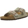 Birkenstock 051463 Arizona taupe, Suede Leather PIANELLE Uomo, Taupe EU 37