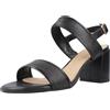 Clarks Ezoria Sling Womens Black Interest, 6