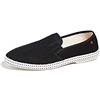 Rivieras Unisex Classic 20° Bordeaux Espadrillas, Nero Nero 01, 43 EU