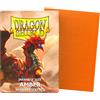 Cartemagic Dragon Shield bustine protettive japanese size Matte Amber 60 pezzi