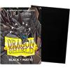 Cartemagic Dragon Shield bustine protettive japanese size Matte Black 60 pezzi