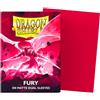 Cartemagic Dragon Shield bustine protettive Fury Alaric Crimson King dual matte 100 pezzi